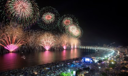 Show de luzes vai substituir queima de fogos no Réveillon do RJ