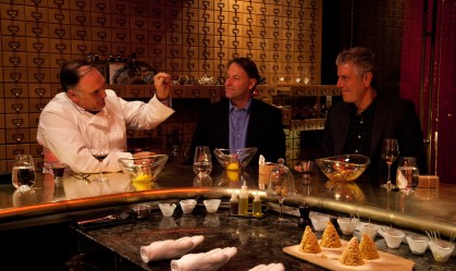Bourdain conheceu a gastronomia luxuosa e exótica de Las Vegas