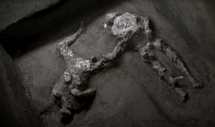 Corpos de vítimas de erupção são encontrados em Pompeia