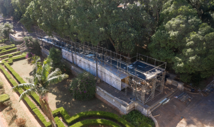 Em São Paulo, museu do Ipiranga cria observatório para público acompanhar obras