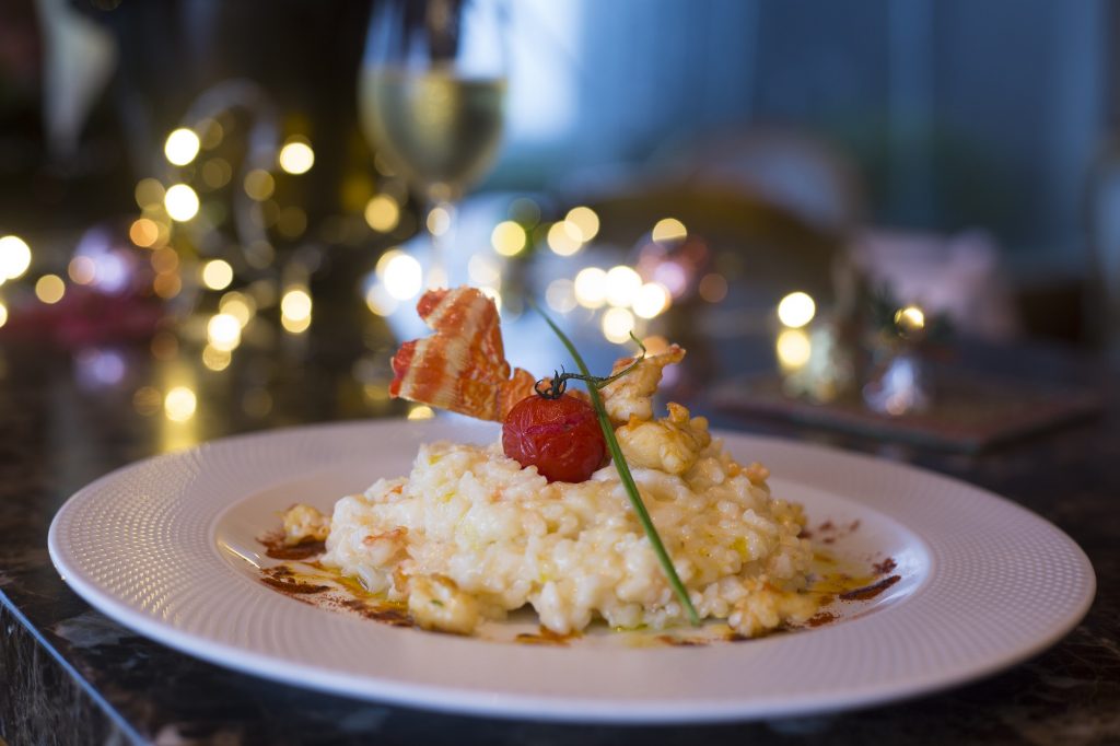 Risoto de lagosta ao Prosecco Terraco Italia baixa