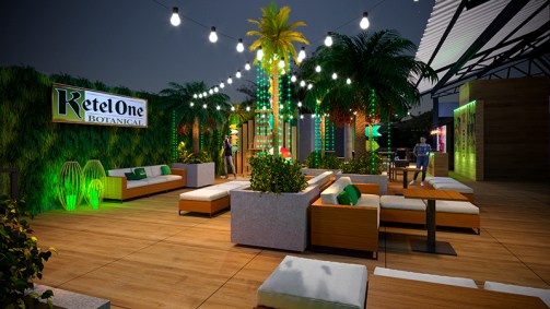 rooftop beach club