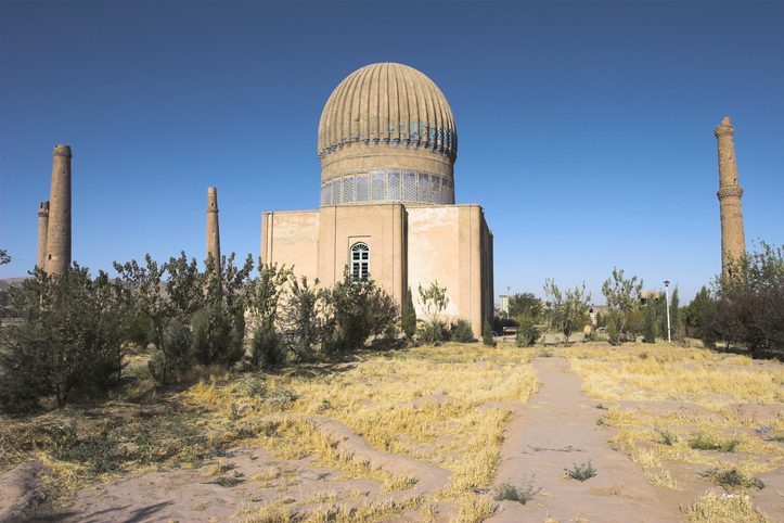 The Mousallah Complex, Gaur Shad's mausoleum, Herat, Herat Province, Afghanistan, Asia