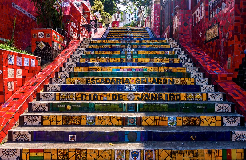 Escadaria Selarón • Boris G/Flickr