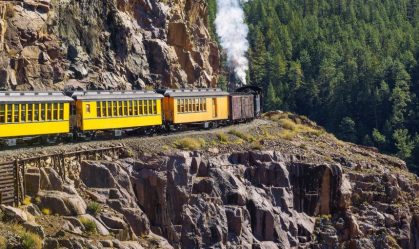 Viaje de trem por paisagens incríveis sem sair de casa