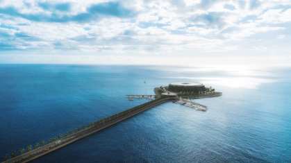 Luxo e sustentabilidade: Qatar quer construir resort flutuante que produz a própria energia