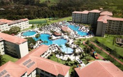 Foto aérea do Tauá Resort em Atibaia (SP)