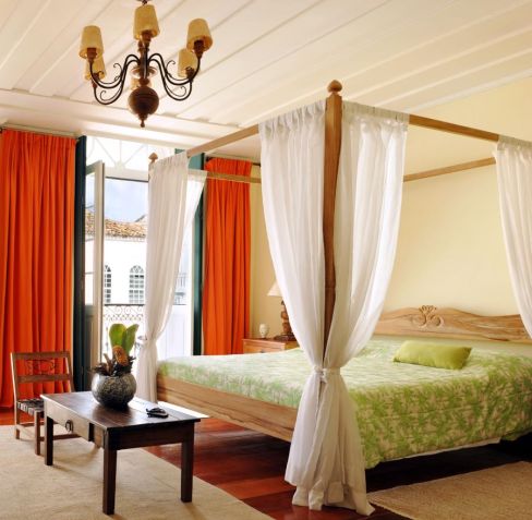 Suíte Angola do Villa Bahia, hotel boutique em casarões coloniais em pleno Pelourinho / Reprodução/Site