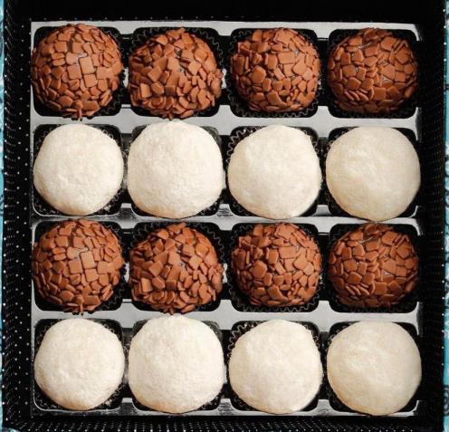 Brigaderia tem mais de 20 opções de sabores e tamanhos de caixas de brigadeiro à diposição • Reprodução Instagram