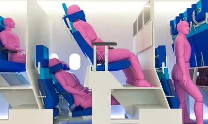 Cabines de dois andares podem ser o futuro dos voos comerciais