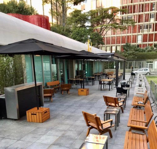 Área externa do Spot • divulgação