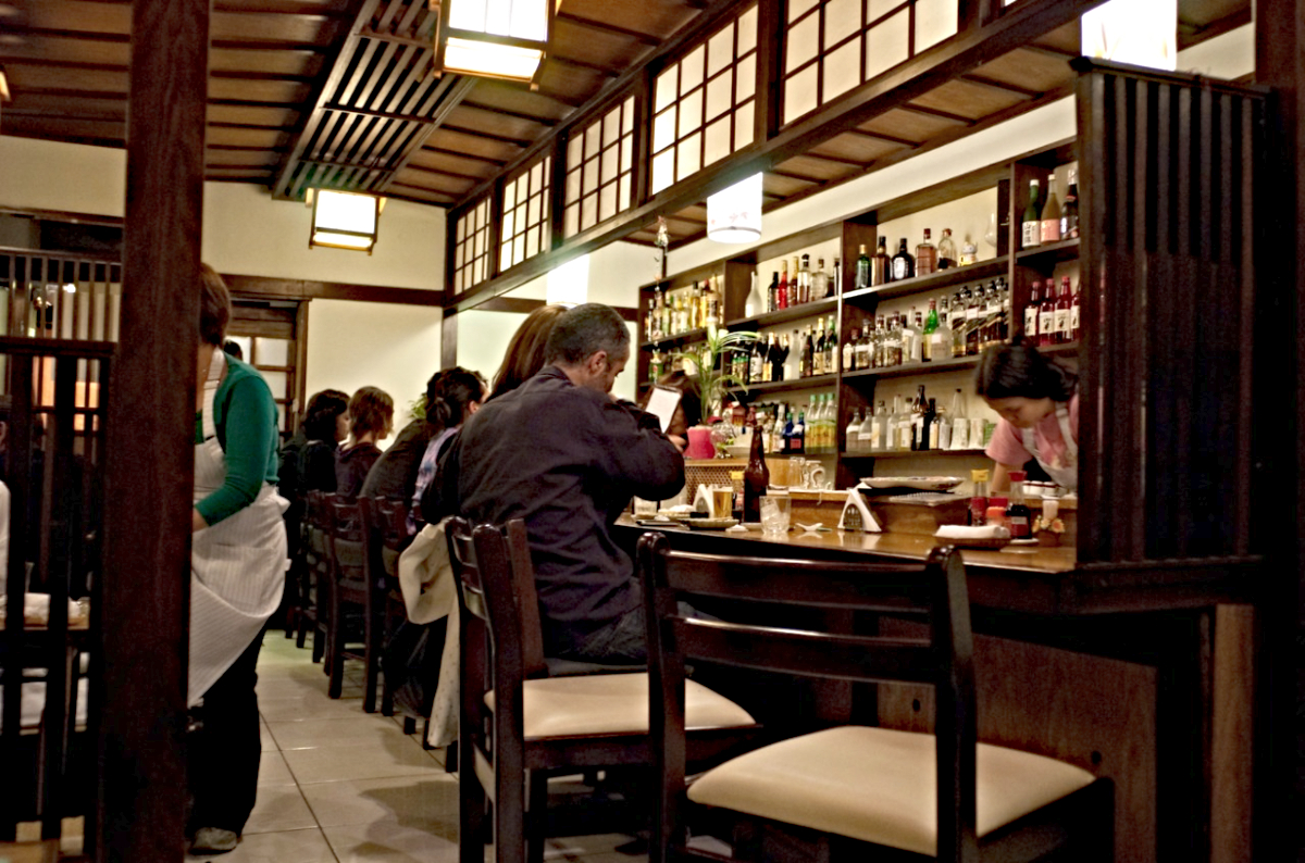 Izakaya na Liberdade, em São Paulo