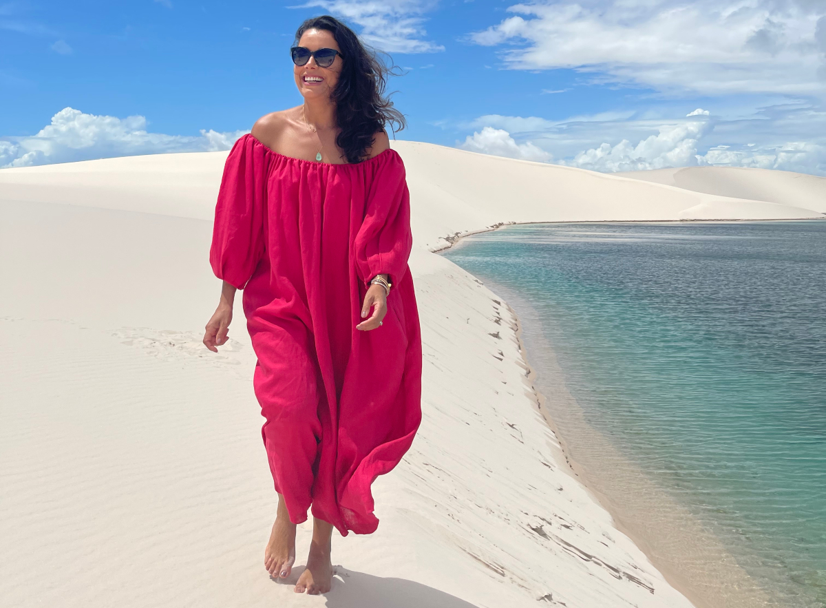 Dani Filomeno nos Lençois Maranhenses