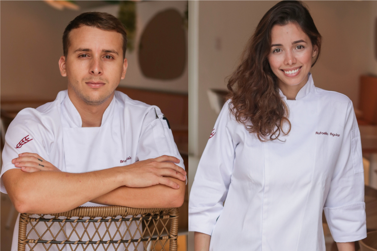 casal chefs cozinha apo
