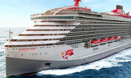 Richard Branson, da Virgin, coloca no mar seu primeiro cruzeiro