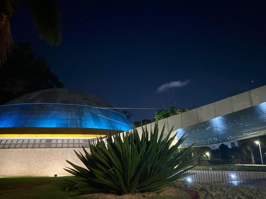 Planetário do Parque Ibirapuera tem sessões sobre o céu de São Paulo • Divulgação/Urbia Parques