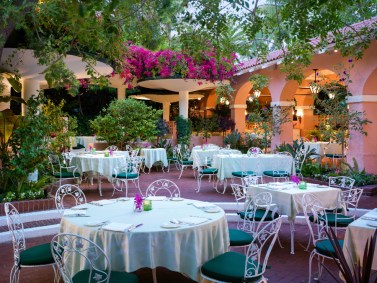 Polo Lounge Patio Los Angeles
