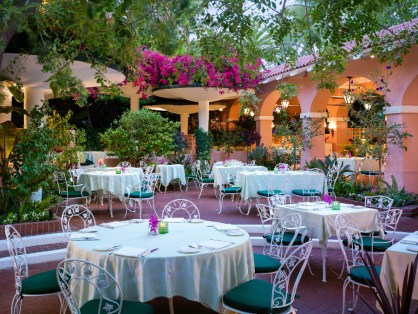 Polo Lounge Patio Los Angeles