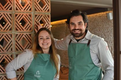 Chfes Giovanna Perrone e Rodrigo Aguiar