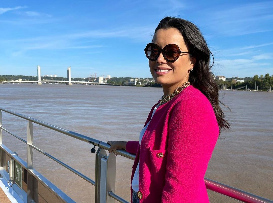 daniela filomeno a bordo do scenic diamond em bordeaux