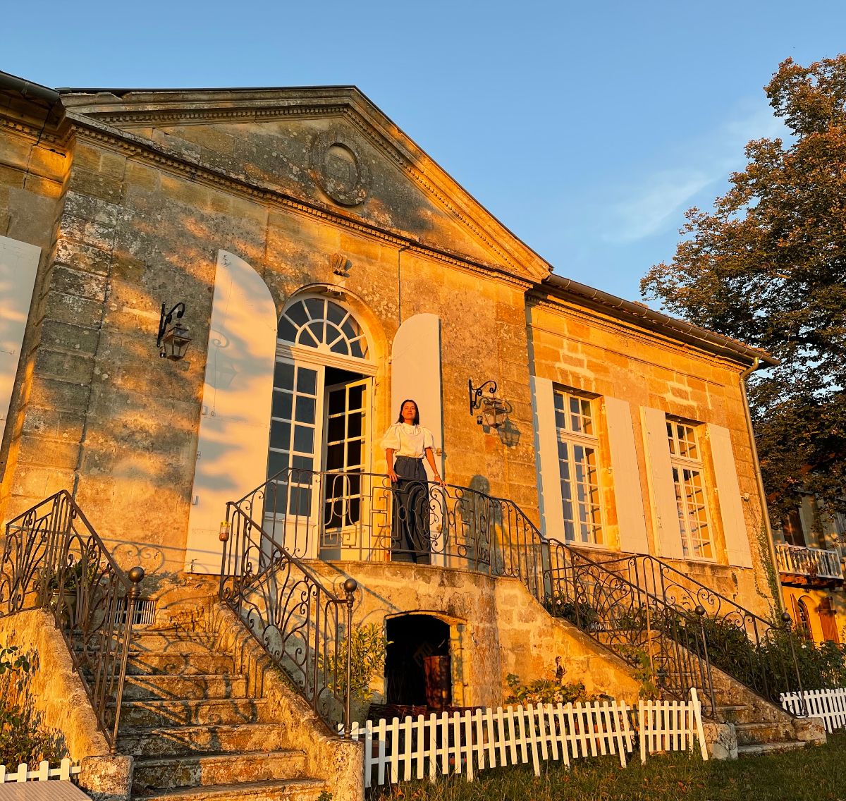 Fachada do Château Marjosse • CNN Viagem & Gastronomia
