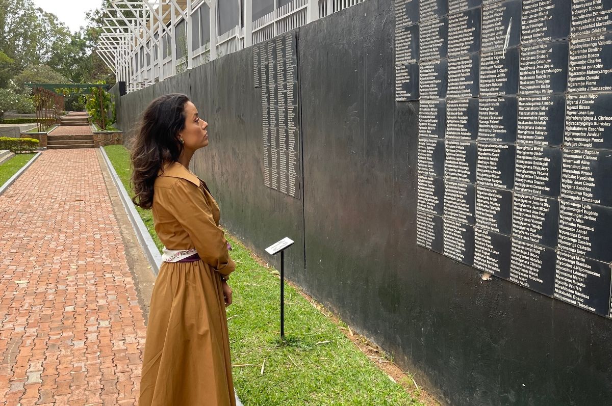 Daniela filomeno memorial genocidio kigali