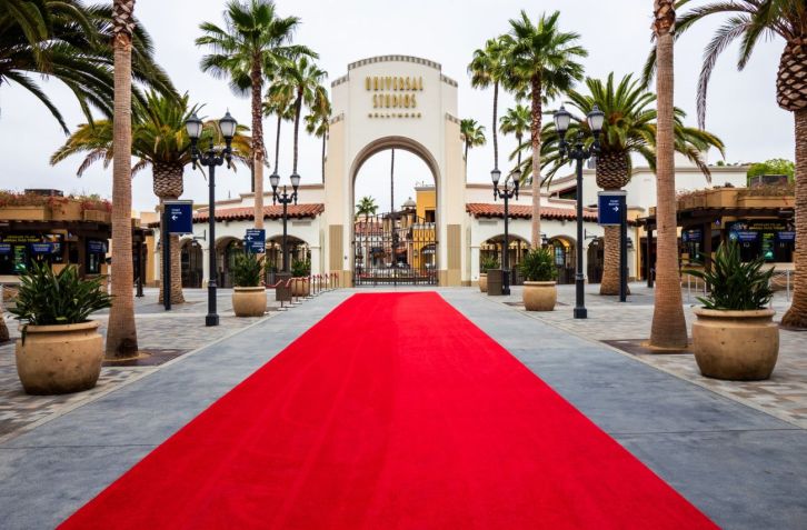 Entrada do Universal Studios Hollywood • Divulgação/Universal Studios Hollywood