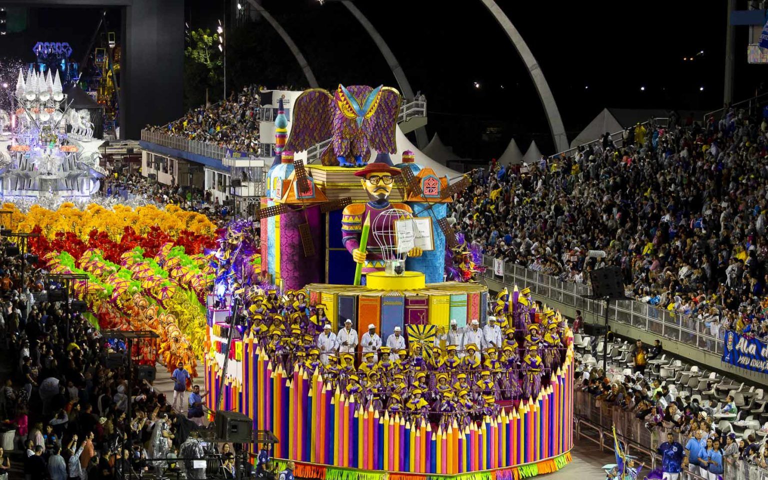 Desfile da Águia de Ouro pelo grupo especial do Carnaval 2020, no Sambódromo do Anhembi, em São Paulo (SP) / Paulo Lopes/LigaSP