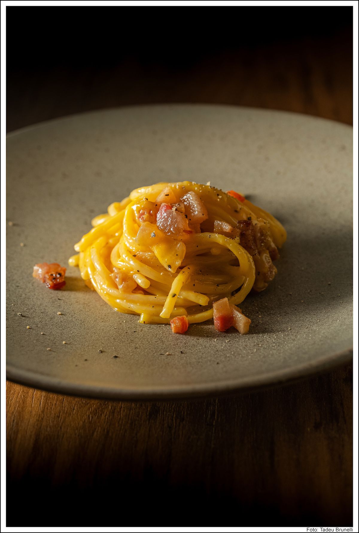 Carbonara do Fame Osteria / Tadeu Brunelli