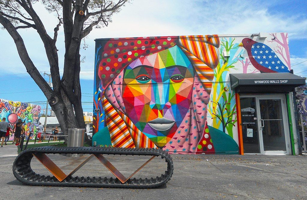 Bairro de Wynwood é museu a céu aberto e também possui instituição voltada à arte de rua / Acervo pessoal