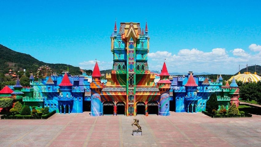 Beto Carrero World, em SC, também é o maior parque temático da América Latina / Divulgação