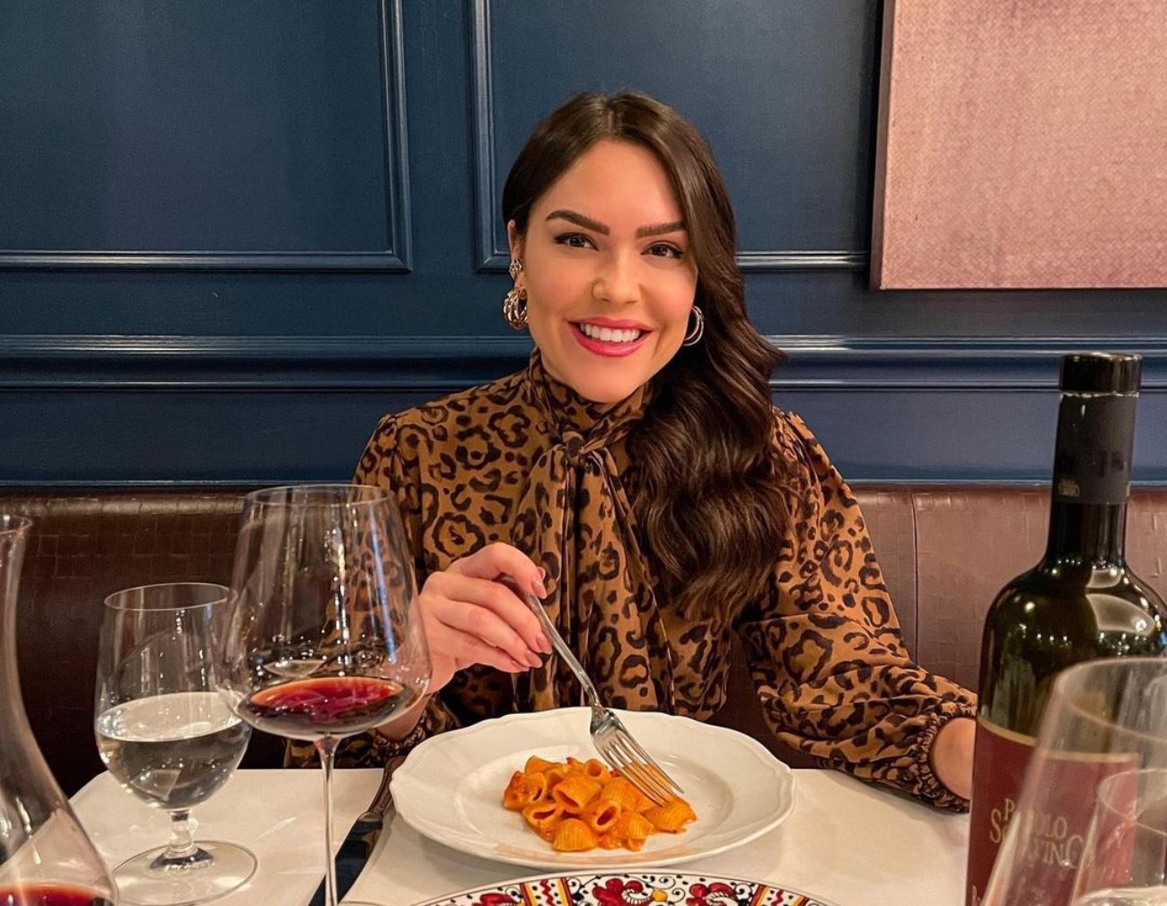 Lari Duarte em restaurantes de Nova York