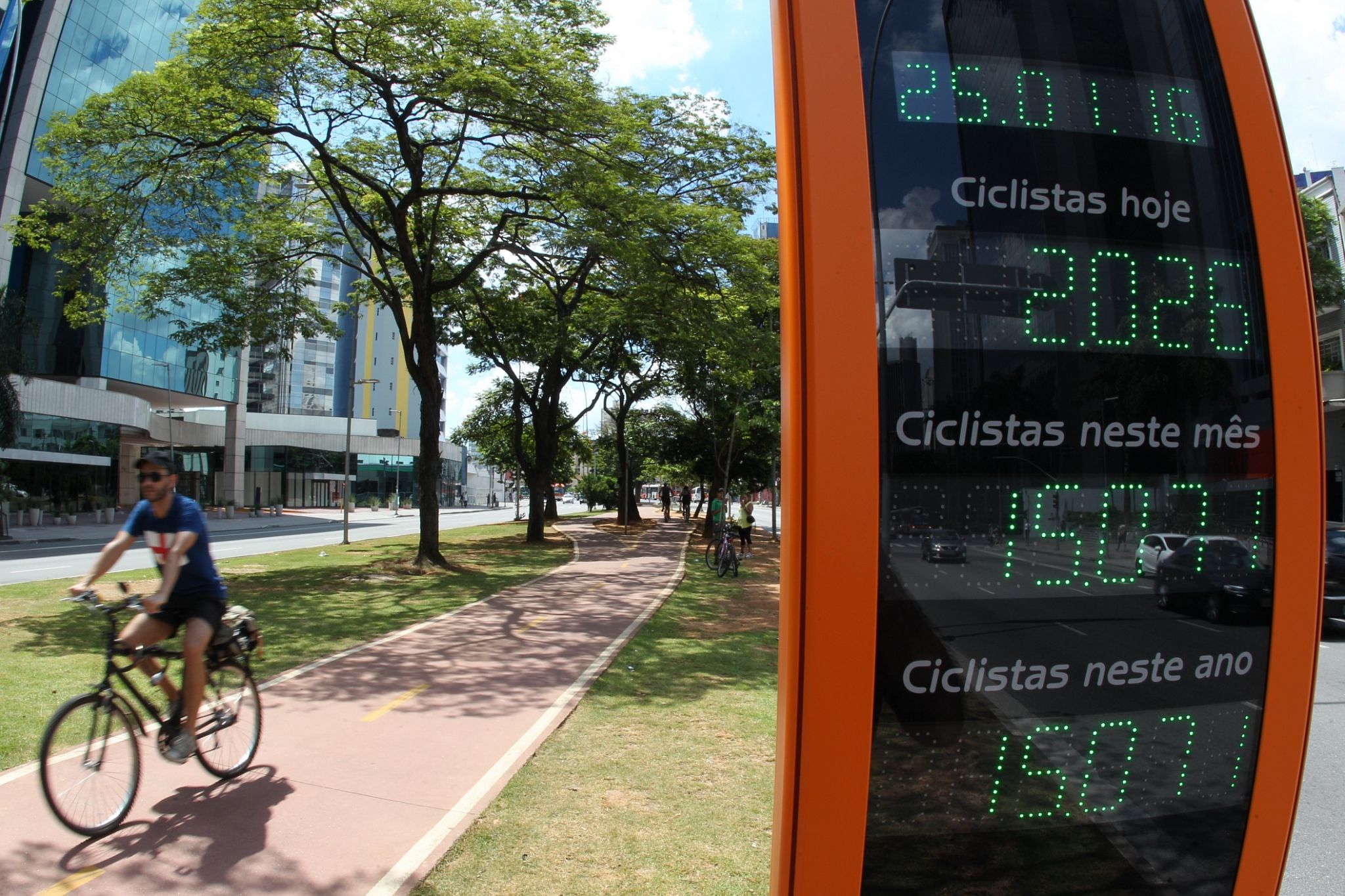 Ciclovia da Avenida Faria Lima