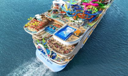 Icon of the Seas: maior navio de cruzeiro do mundo zarpa em 2024