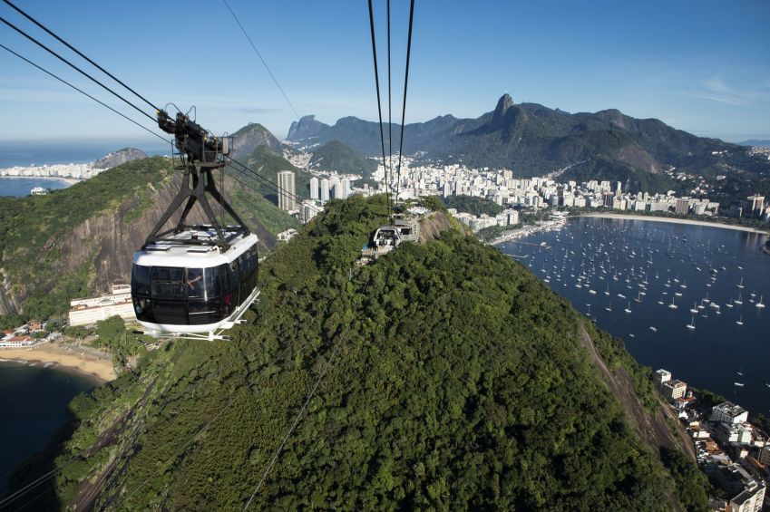Passeio tradicional do Rio de Janeiro, Bondinho que leva ao Pão de Açúcar é uma das opções para as férias de julho / Rafael_Duarte/Divulgação