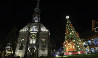 Tradicional em Gramado, 37ª edição do Natal Luz começa na noite desta quinta (27)