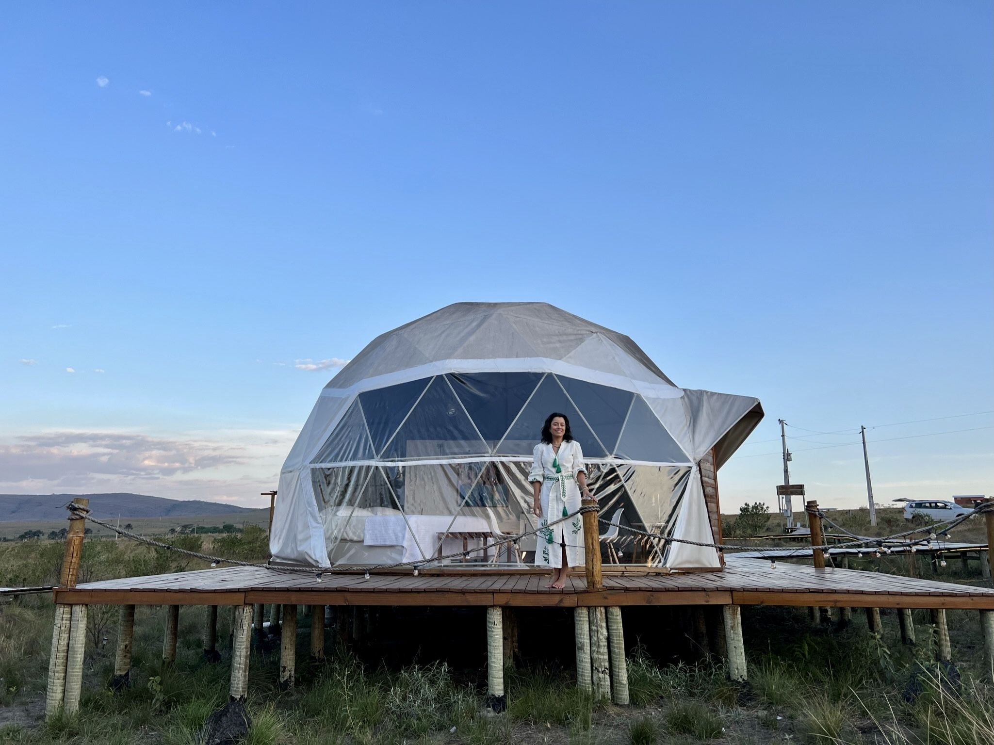 Em Goiás, o Hidden Treasure - Glamping Chapada dos Veadeiros conta com quatro quartos em formato de domo • CNN Viagem & Gastronomia