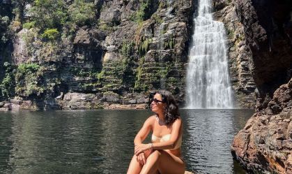 Com tirolesa e cachoeiras, Chapada dos Veadeiros também é diversão garantida para as crianças