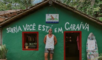 Miniguia da paradisíaca Caraíva, por Gabriel Gasparini, o "Gaspa Indica"
