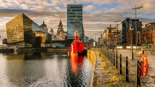 Cidade portuária de Liverpool, na Inglaterra, está no sétimo lugar