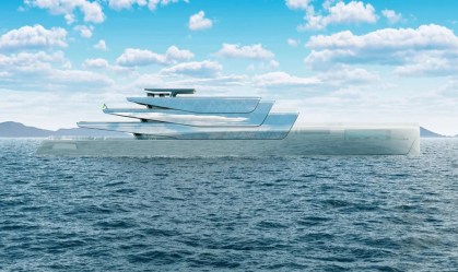 Conheça o superiate impresso em 3D projetado para ser “virtualmente invisível”