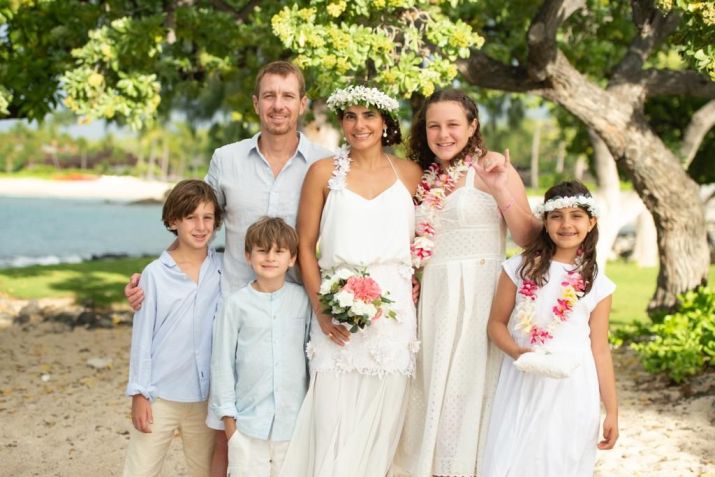 Os triatletas amadores Luciana e Marcelo se casaram no Havaí, onde disputariam dias depois um Iroman / Arquivo pessoal