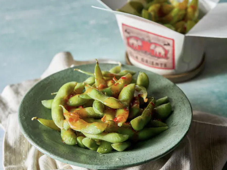 Yummy Mame, edamames com molho sweet chilli / Rodolfo Regini