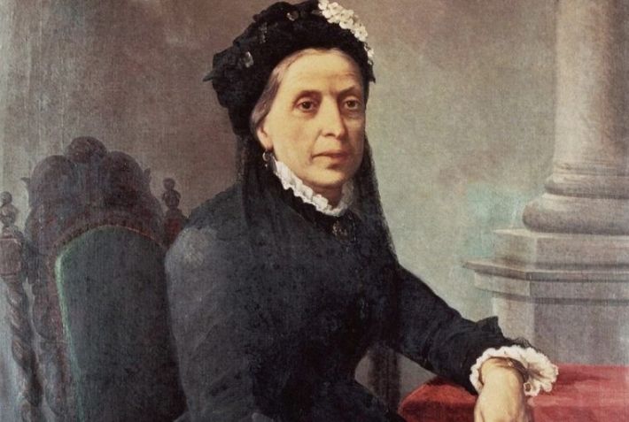 Representação de Dona Ferreirinha, uma das primeiras mulheres a empreender com vinho em Portugal / Reprodução