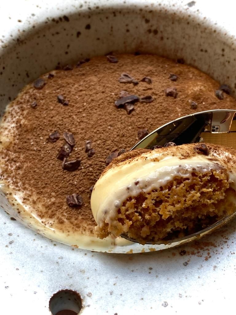 Tiramisù do restaurante Stella, no térreo do hotel Canopy by Hilton / Tina Bini