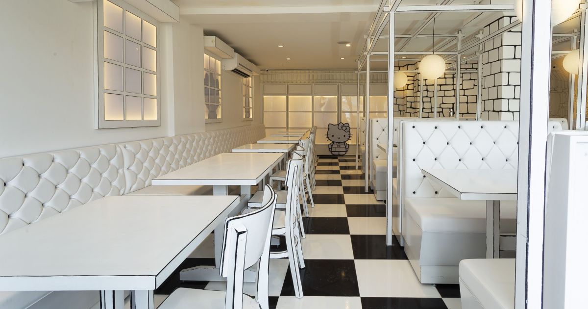 Restaurante 2D da Hello Kitty abre na Liberdade