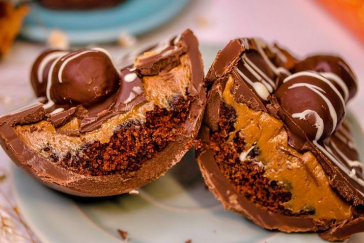 Ovo Pão 'sem mel' com doce de leite é uma das opções do cardápio da marca Delícias Fit / Divulgação