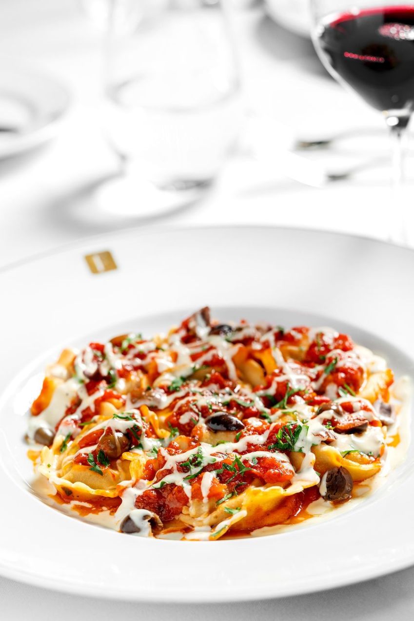 Agnolotti de coelho do Fasano / Tadeu Brunelli