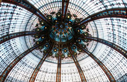 Cúpula da Galeries Lafayette, em Paris