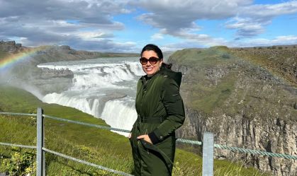 Uma viagem por gêiseres e placas tectônicas do Círculo Dourado, rota cênica na Islândia